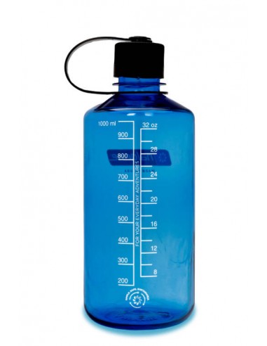 Botella boca estrecha Sustain 1000ml (Azul) - Nalgene