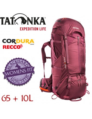 Yukon X1 65+10 Women (Bordeaux red) -...