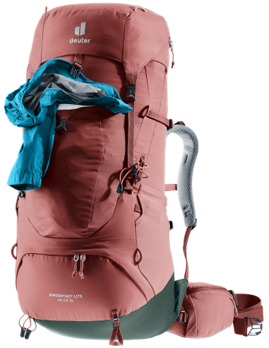 Air Contact Lite 45 + 10 SL (Caspia - Ivy ) - Mochila de trekking para mujer - Deuter