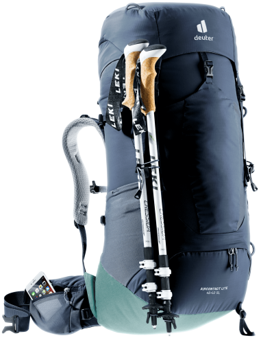 Air Contact Lite 45 + 10 SL (Ink - Jade ) - Mochila de trekking para mujer - Deuter