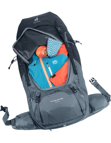 Futura Air Trek 50 + 10 (Black - Graphite) - Mochila de trekking - Deuter