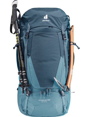 Futura Air Trek 55 + 10 SL (Marine - Lake) - Mochila de trekking para mujer - Deuter