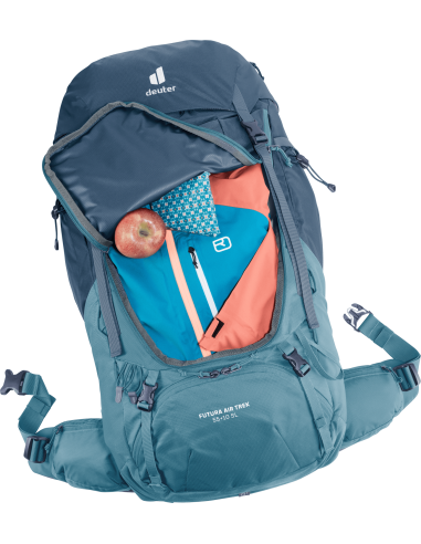 Futura Air Trek 55 + 10 SL (Marine - Lake) - Mochila de trekking para mujer - Deuter