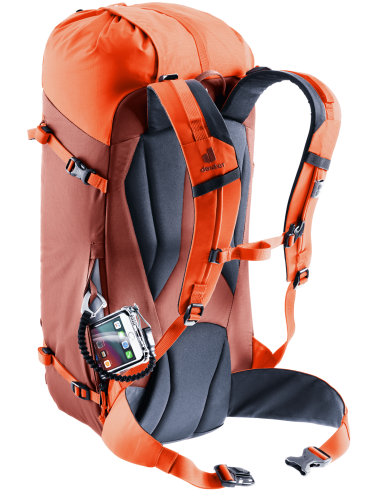 Guide 30 (redwood papaya) - Mochila de alpinismo - Deuter