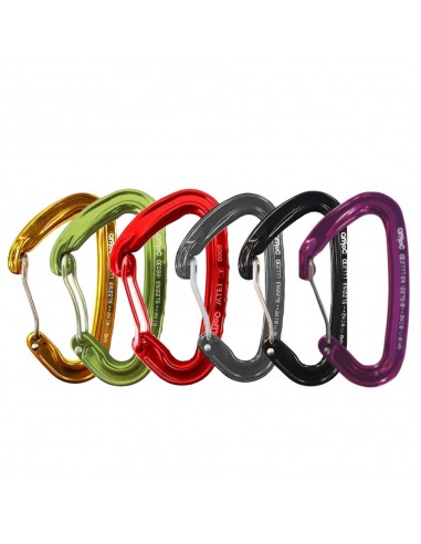 Pack 6 Wifi Colores - Mosquetón ultraligero gatillo alambre - Qi\'Roc