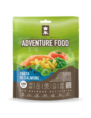 Pasta al salmon - comida liofilizada (1 racion) - Adventure food