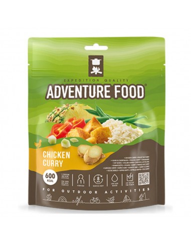 Pollo al curry - comida liofilizada (1 racion) - Adventure food