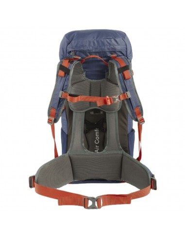 Santiago 2.0 50L Shield (Blue/Arancio) - Mochila de trekking con tratamiento impermeable - Ande