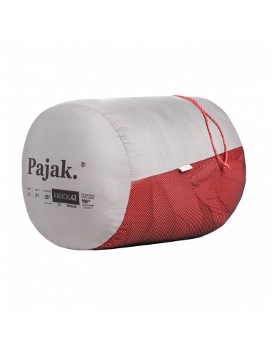 Radical 4Z  Regular (Red) -  Saco de dormir ultraligero de pluma 900 FP - Pajak