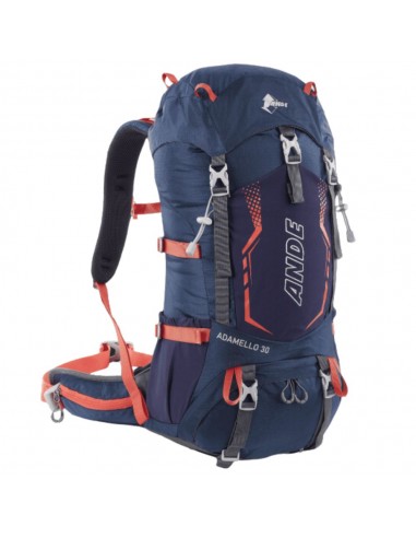 Adamello 30L (Blu/Arancio) - Mochila de trekking - Ande