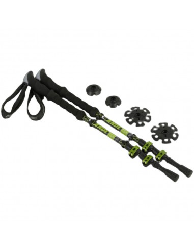 Nuptse - Bastones de trekking regulables con fibra de carbono - Ande