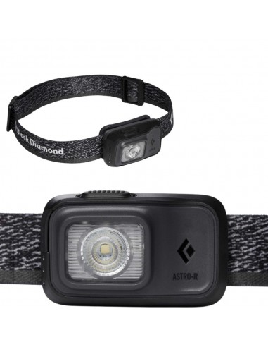 Astro 300-R (Graphite) - Luz frontal recargable de 300 lumenes - Black Diamond