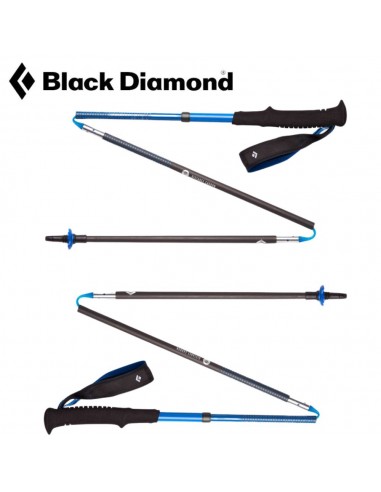 Distance carbon Z poles (par) - Bastones running ultraligeros - Black Diamond