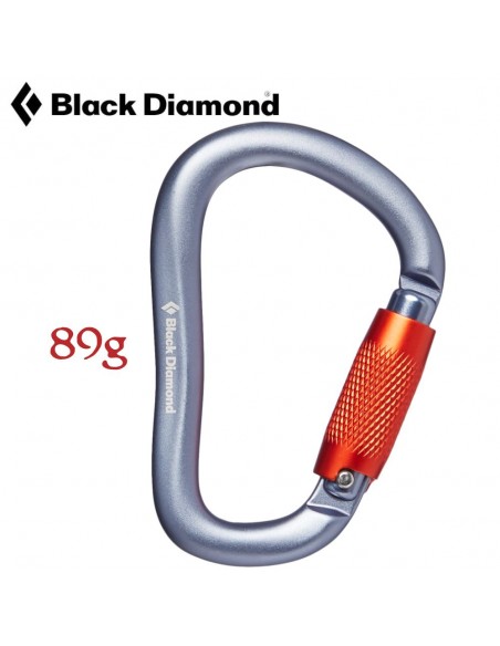 Rocklock Twistlock - Mosqueton HMS cierre 2 movimientos - Black Diamond
