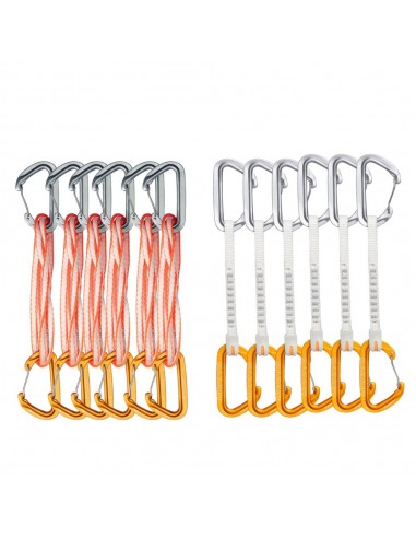 Pack 12 cintas Sender Wire para via larga ( 6 de 17cm y 6 extensibles de 60cm) - Mammut