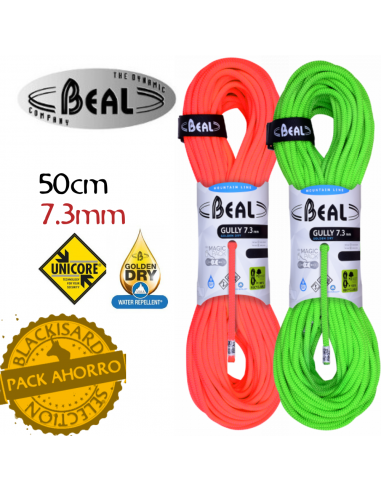 Pack 2 Gully 7,3mm 50m...