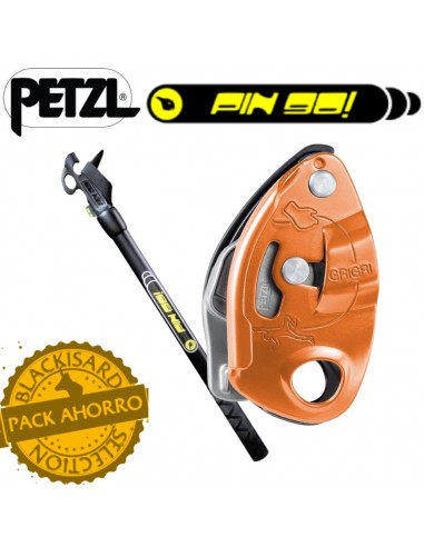 Pack pertiga PIN GO + Grigri de Petzl