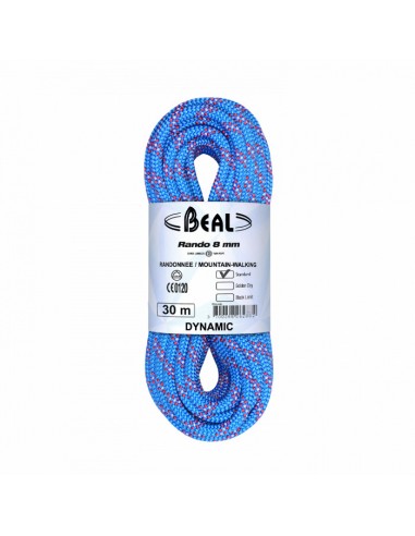 Rando Standard 8mm (20m) (Azul) - Cuerda para crestas - Beal