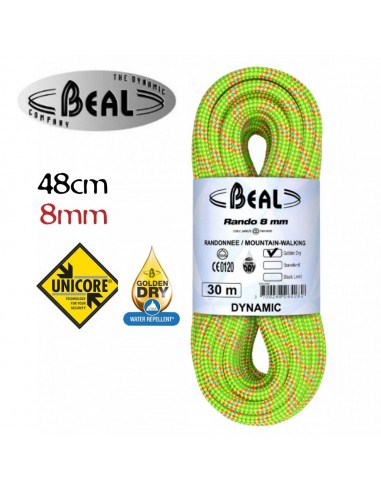 Rando Golden Dry 8mm (48m) (Verde) -...