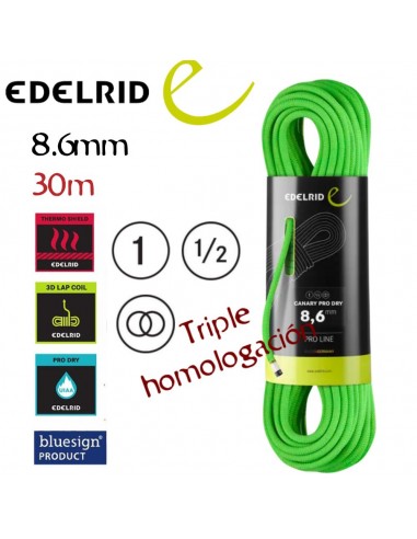 Canary Pro Dry 8,6 mm 30m (Neon...