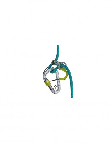 Pack Canary 40m (Neon Green) + Mega Jul belay kit - Cuerda triple homologación y asegurador- Edelrid