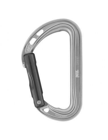 Spirit Recto (Gris) - Mosquetón gatillo recto - Petzl