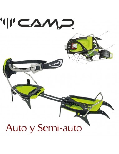 Ascent-Auto/Semi-Auto - Crampón polivalente y minimalista - Cassin