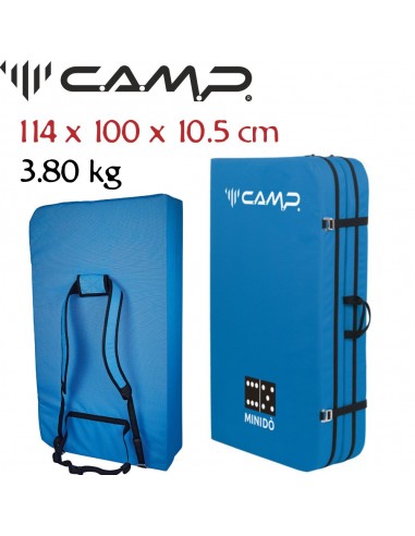 minido - crash pad 114 x 100 x 10,5 cm - cassin