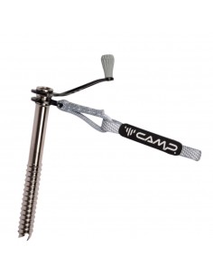 Rocket Plus 19 cm - Tornillo de hielo con cinta de dyneema - CAMP 2