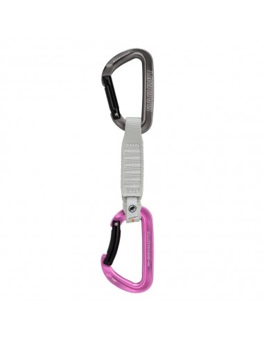 Cinta Workhorse Keylock 12 Cm (Grey/Pink) Quickdraw - Mammut