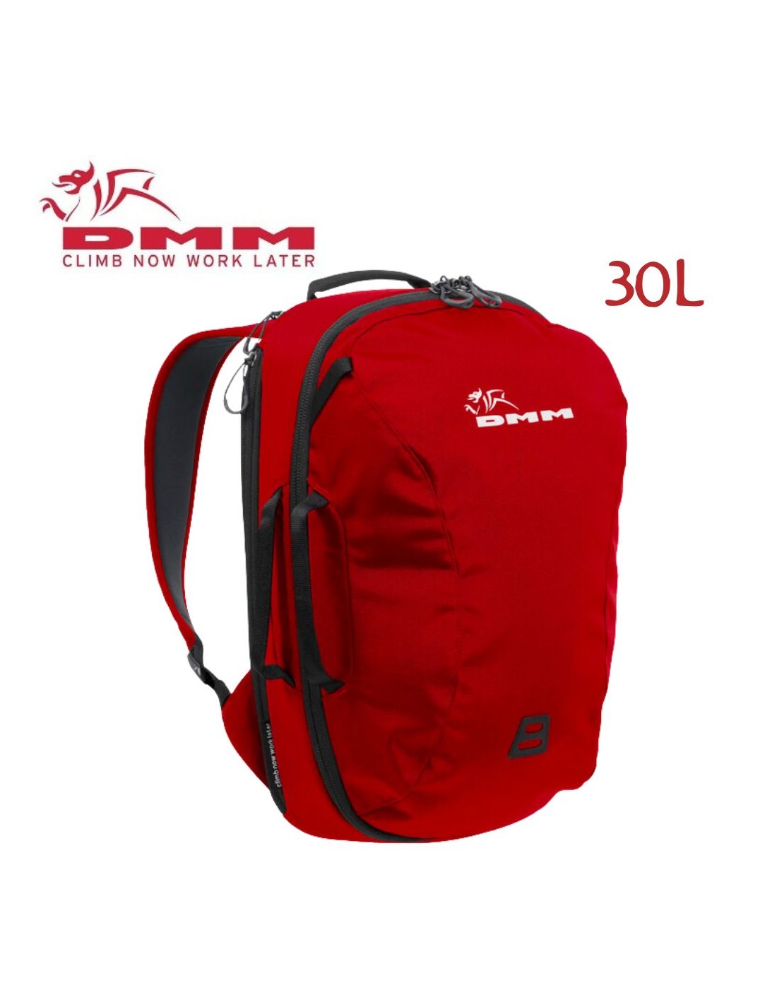 Short Haul 30L Red Mochila de transporte para cuerda y material DMM