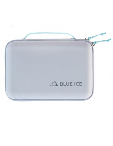 Pack 8 Aero Ice screw + Screw Keeper - Pack 8 tornillos (2x13cm+4x16cm +2x19cm) y funda - Blue Ice