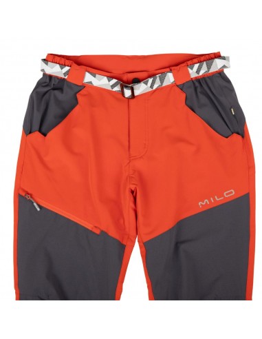Tenali (Brick/Dark grey) - pantalon de trekking ligero - Milo