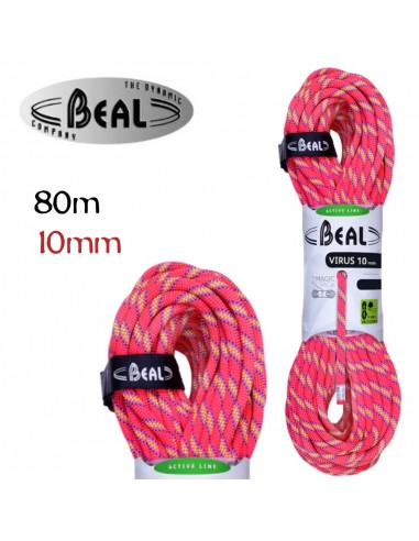 Virus 10mm (80m) (Pink) - Cuerda...