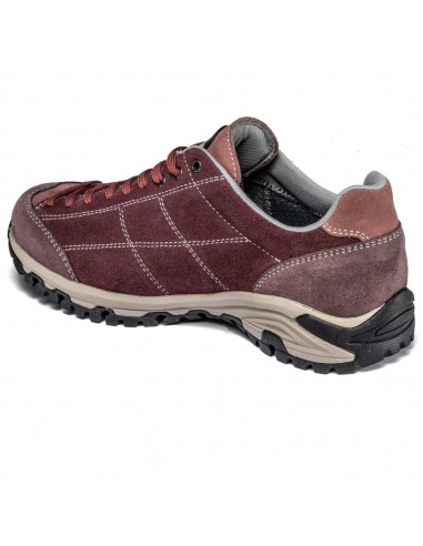 Maipos Suede (Borgogna/Brownrose) - Zapatilla senderismo con membrana y suela Vibram - Lomer