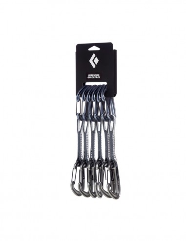 Pack 6 miniwire 12cm + 3 extensibles de 60cm - Pack de 9 cintas para via larga - Black Diamond