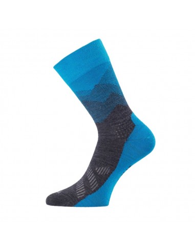 FWO 16mc (Azul) - Calcetines finos de Lana Merina - Lasting