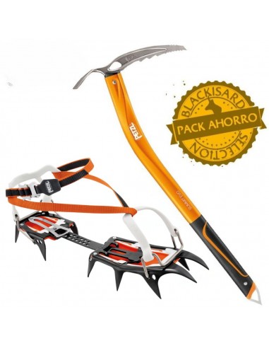 pack summit evo + vasak - pack alpinismo clásico - petzl