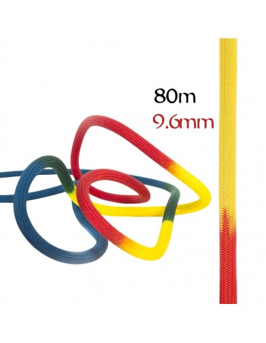 Cuerda Rainbow Endurance de 9,6mm y 80m de Fixe-Roca