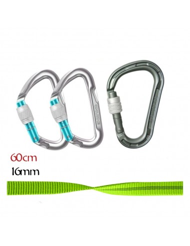 pack plus reunion deportiva 60 cm - edelrid