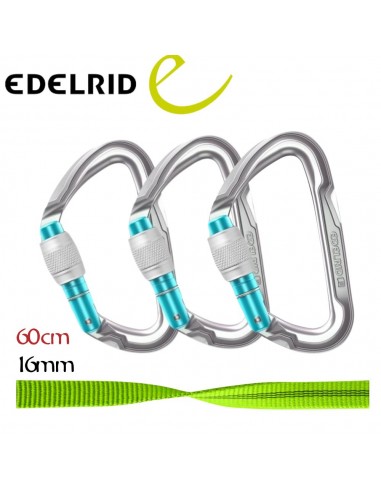 Pack Reunión deportiva 60 cm - Edelrid