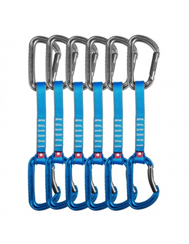 Pack de 6 cintas express Falcon QD zoom PA 15/22 mm 16cm