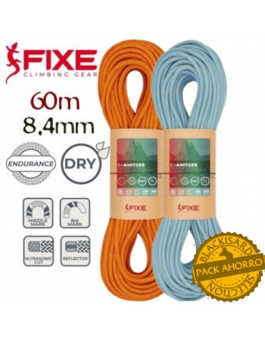 Pack 2 Amitges (60m) 8.4mm DRY...