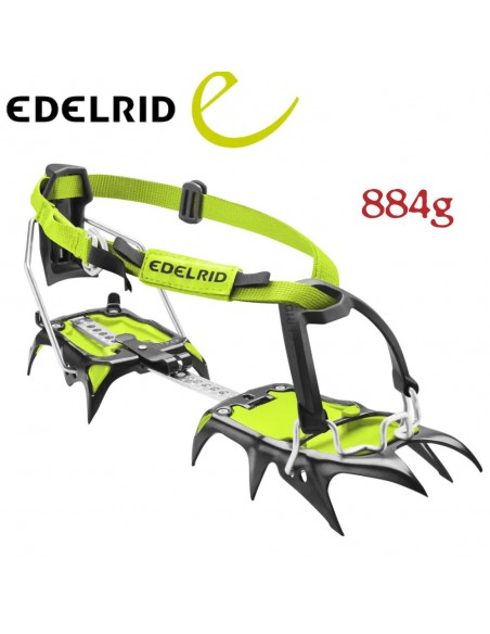 Shark II - Crampones con tres sistemas de fijación - Edelrid