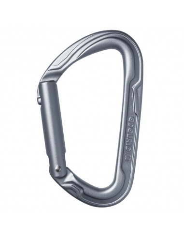 pure straight (silver) - mosquetón keylock recto - edelrid