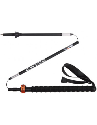 sky carbon evo - bastón de trekking de carbono y aluminio (36-135cm) - camp
