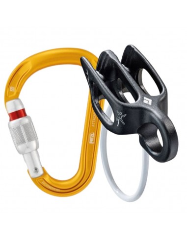 pack atc-guide + mosquetón attache - blackdiamond/petzl