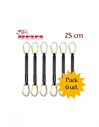 Pack 6 Alpha Sport Set 25cm Lime - DMM