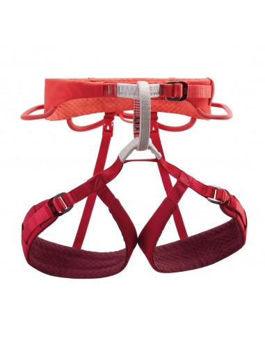 Luna (Coral Red) - Arnes mujer confortable y polivalente - Petzl