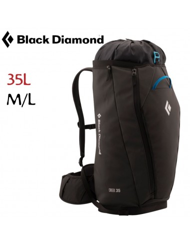 Creek 35 M-L (Black) - Mochila-petate...